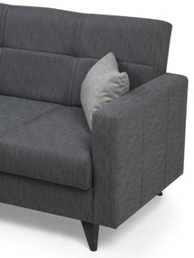 Rozkladacia pohovka Polya Dark Grey