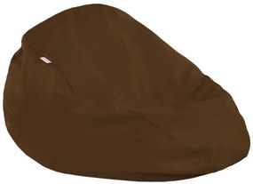 Sedací vak SAKO hnedý ekokoža