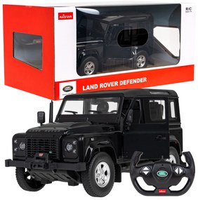 Autíčko R/C Land Rover Defender 1:14 RASTAR - čierne