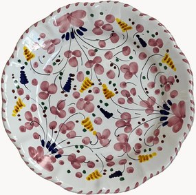 Ručne vyrobený plytký tanier Toscana