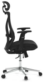 Autronic BONTEC Kancelárska stolička, synchrónny mechanizmus, čierna sieťovina, KA-S258 BK Farba: Čierna