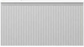 Mexen Rivel, kúpeľňová skrinka 90 cm s umývadlom Otis, 1 zásuvka, drážkovaná, sivá matná/biela, 91A20-09047-1-BF62-W18M01