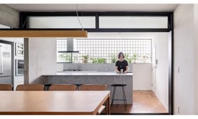 APLED - LED Luster na lanku LOOK LED/48W/230V 4000K 150 cm dub