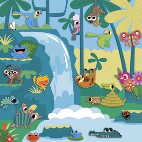 My arts&crafts - Samolepky - Zvieratká z džungle