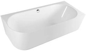 Polysan SUSSI R voľne stojaca vaňa 160x70 cm liaty mramor pravá 90191R