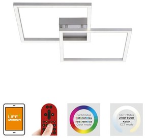 Leuchten Direkt Leuchten Direkt 16429-55 - LED RGB Stmievateľné svietidlo 2xLED/12,5W/230V + DO W1403