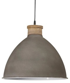 PR Home Roseville závesná lampa Ø42cm cement sivá