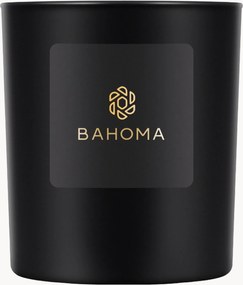 Ručne liata veľká sviečka Obsidian (Black Sandalwood)