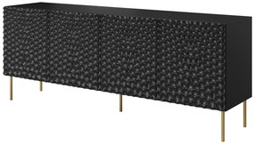 Cama Komoda Hole 4D čierna