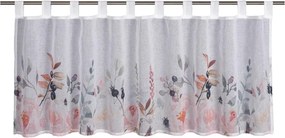 Biela záclona 135x45 cm Floral – Sehlbach