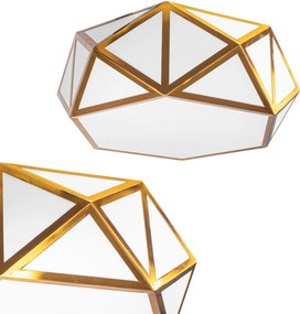 Toolight Tutumi, stropné svietidlo 45cm 5xE27 APP1239-C, zlatá, OSW-40094