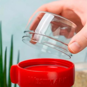 Westmark Dvojdielna dóza na desiatu, 700 ml, antracit, S