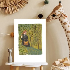 Gario Obraz na plátne Detská farebná kresba - Ekata Mandal Rozmery: 40 x 60 cm