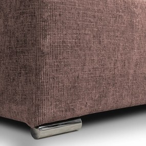 Rozkladacia pohovka Anafi, tmavo ružová látka