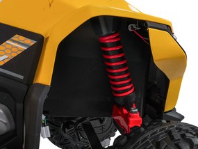 Ramiz Rýchle koleso Quad Vehicle Žltá