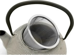 Sivá kanvica na čaj z liatiny 1,1 l Jang – Bredemeijer