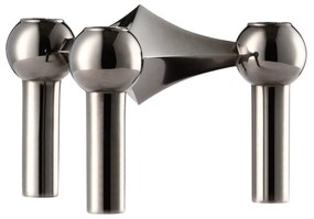 Stoff Nagel Designový svietnik STOFF Nagel Black Chrome