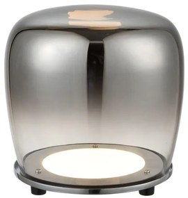 CLX Stolná moderná LED lampa CAMPANIA, 6,6 W, teplá biela