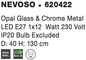 Retro luster Nevoso A 40 biele