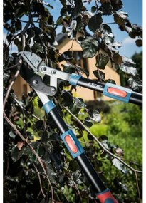 Extol Premium - Teleskopické nožnice na konáre prevodové kovadlinkové 670-940 mm
