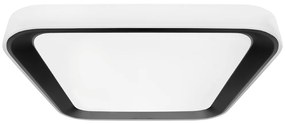 Stropné LED svietidlo Quadro, 1x LED 38w, 3000-6000k, b, s ovládačom