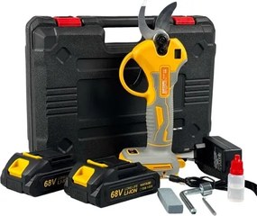 Akumulátorové záhradné nožnice 32 mm HAYAMI HA‑1029 + 2x batéria + kufrík + príslušenstvo