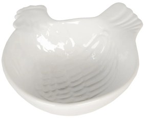 Keramická miska v tvare sliepky Campagne - 14 * 17 * 15 cm