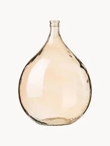 Podlahová váza zo skla Drop, 56 cm
