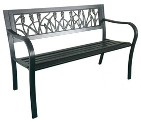 Záhradná lavica 125x53x77 cm (tulipán)