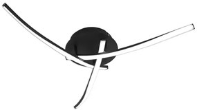 Brilagi - LED stropné svietidlo STRIPES LED/24W/230V čierne