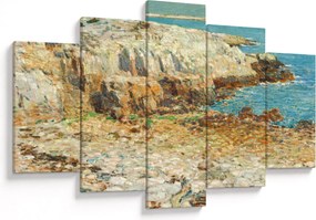 Obraz - Childe Hassam, A North East Headland, reprodukcia (150x105 cm)