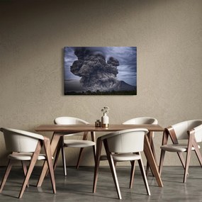 Obraz - Sopečná erupcia (90x60 cm)