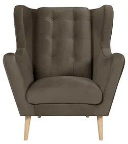 Kreslo OMI XXL hnedé