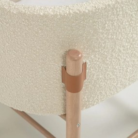 Biela postieľka 39x72 cm Adara – Kave Home