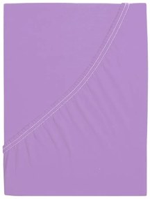 Jersey plachta z mako bavlny LUXORA 180x200 cm fialová