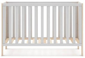 Biela/prírodná postieľka 60x120 cm Esteban - Marckeric