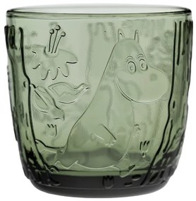 Pohár Moomin 0,28l, 2ks / zelený pine