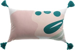 Dekoratívny vankúšik IMPRIME ALMA 30x50 cm, ružový