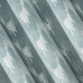 ZATEMŇOVACÍ ZÁVES NA KRÚŽKOCH CHILL 140X250 CM BLEDOMODRÁ