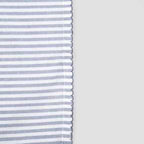 Sada kuchynských utierok ANDIE modrá s volánikmi a pruhmi 741029