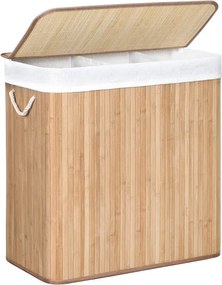 Bambusový kôš na bielizeň 150l LCB091N01