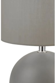 Searchlight EU700802 - Stolná lampa 1xE14/10W/230V šedá