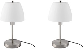 Livarno home Stolná LED lampa s dotykovou funkciou (kužeľový tvar), 2 kusy  (800011129)