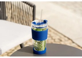 Modrý termo hrnček 600 ml Fuori – Vialli Design