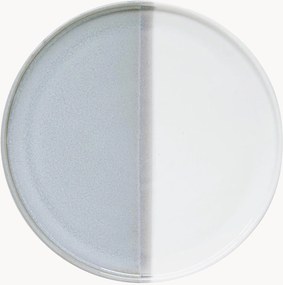 Porcelánové raňajkové taniere Double, 4 ks