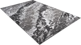 TA Koberec Q543D WHITE MAYA PP EYM Sivý Obdĺžnikový Rozmer: 160x230 cm