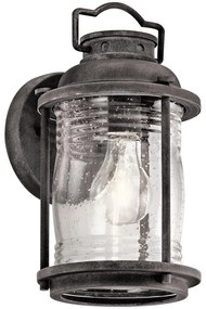 Elstead KL-ASHLANDBAY2-S -Vonkajšie nástenné svietidlo ASHLAND 1xE27/60W/230V IP44