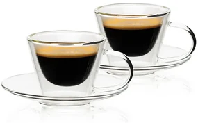 4Home Termo pohár na espresso Elegante Hot&Cool, 80 ml, 2 ks