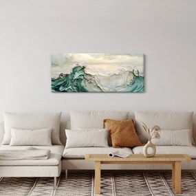 Obraz - 3D abstrakcie mora (120x50 cm)