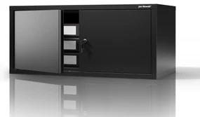 Nadstavec na šatníkovú skriňu EWA Compact 800 x 380 x 400 mm, čierny